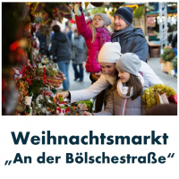 Weihnachtsmarkt „An der Bölschestraße“,  Eintritt Frei